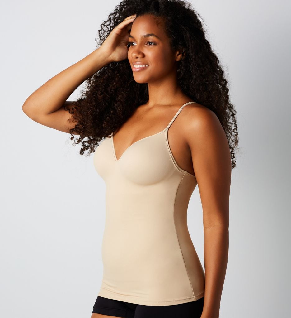 Maidenform Women's Flexees Cool Comfort Firm Wirefree Cami, Latte Size S