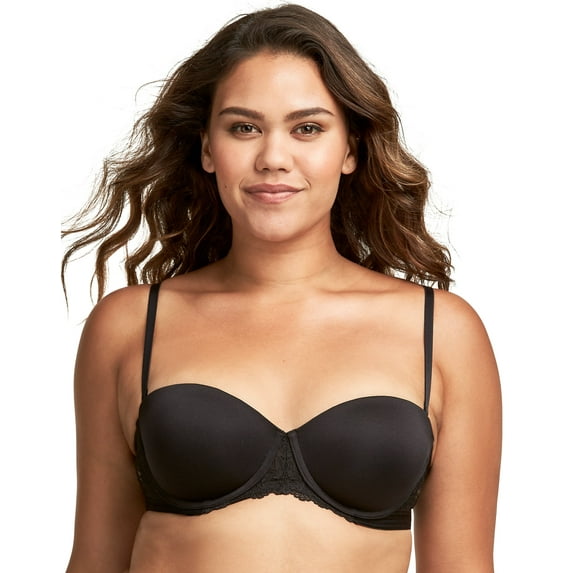 Women's Self Expressions SE1102 Essential Multiway Push Up Bra (Black 38D)