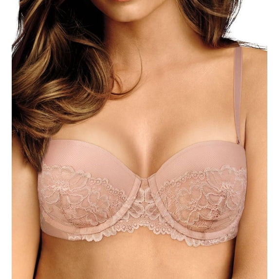 Women's Self Expressions SE1102 Essential Multiway Push Up Bra (EveningBlush/SheerPink 34B)
