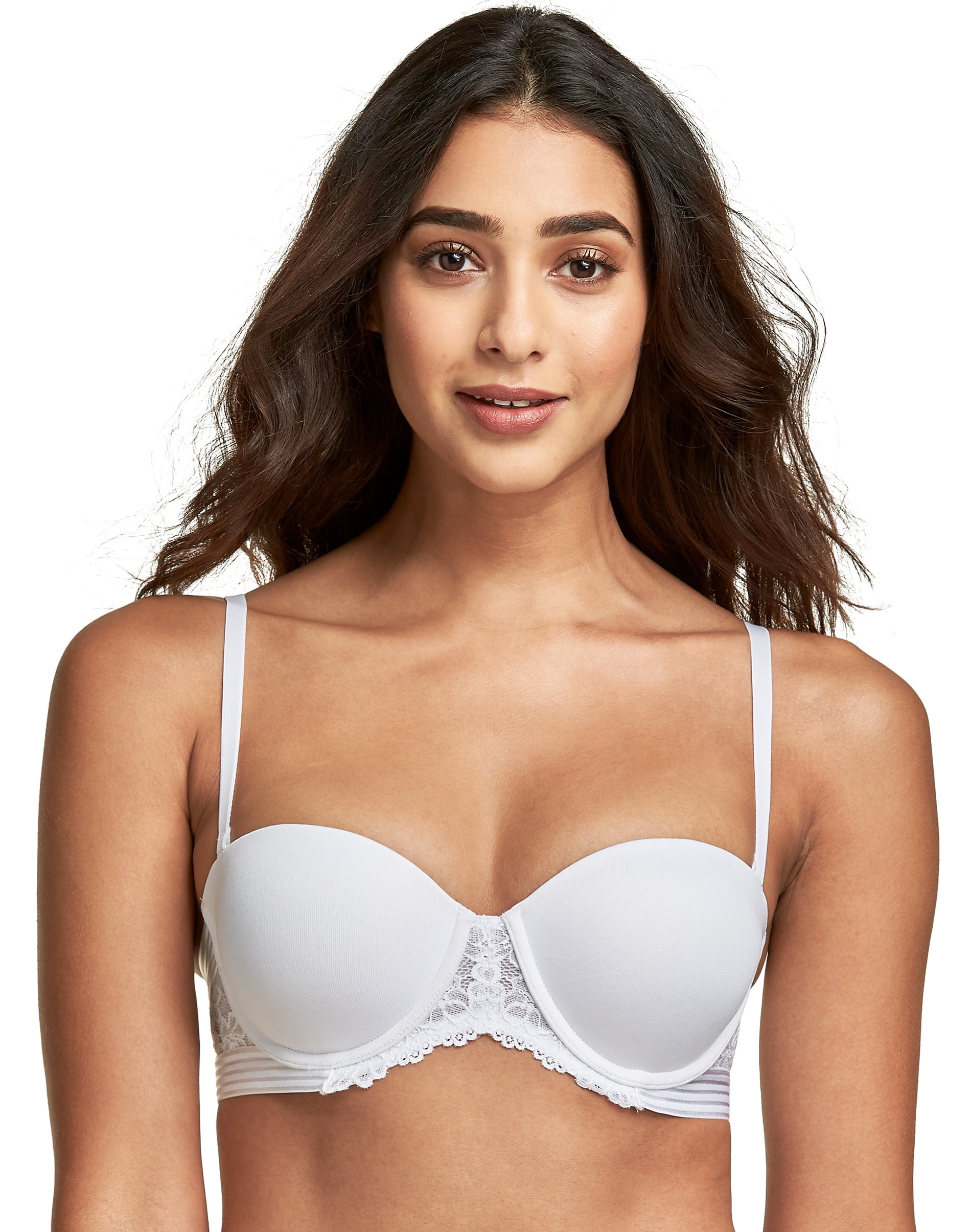 Women's Self Expressions SE1102 Essential Multiway Push Up Bra (White 36B)
