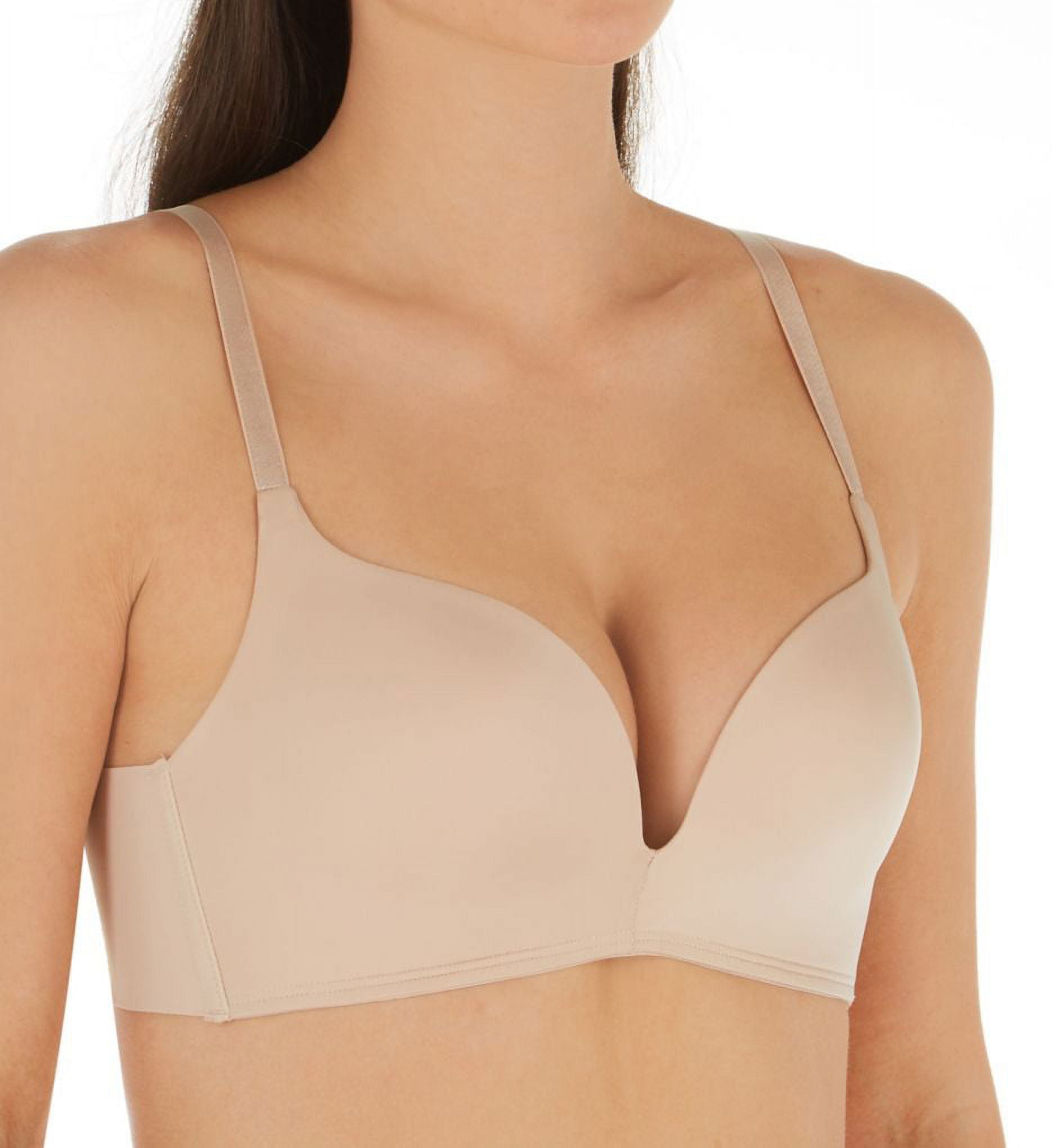 Women's Self Expressions SE1189 Wireless Push Up Bra (Paris Nude 40C)