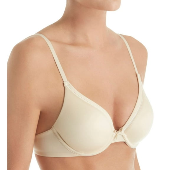 Women's Self Expressions SE6770 Comfort Devotion Memory Foam Extra Coverage Bra (Latte Lift/Ivory 40DD)