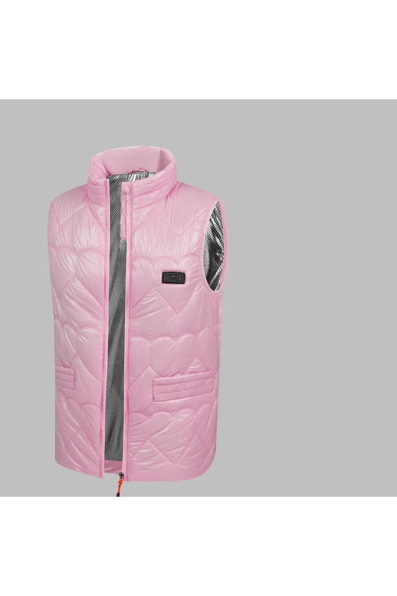 Women's Self-heating Vest Heated Jacket Three-control USB Electric Heating Lasting