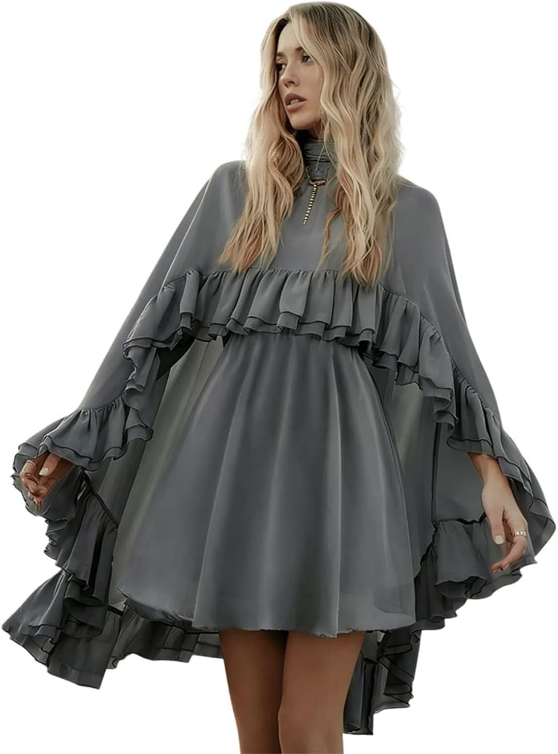 sheer frilly dress Christabelle Dusty Pink Sweetheart Strapless Ruffled Dress