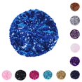 thumbnail image 1 of Women's Sequin Beret Colorful Sparkly Hat for Nightclub and Parties, 1 of 4