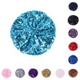 thumbnail image 1 of Women's Sequin Beret Colorful Sparkly Hat for Nightclub and Parties, 1 of 4