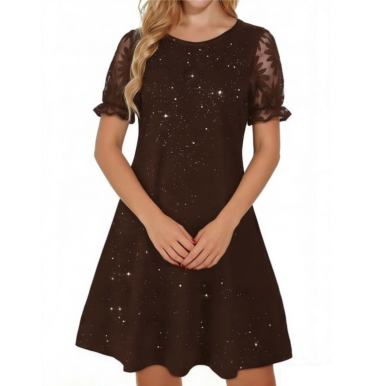lace a line swing dress Burgundy Lace Sleeve Swing Dress Unique Vintage