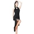 thumbnail image 1 of Women's Sequin Latin Dance Dress Elegant Fringe Stage Performance Party Wear Elegant Design Comfortable Fit, 1 of 2