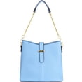 thumbnail image 1 of Women's Serena Leatherette Buckle Shoulder Bag, 1 of 7