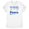 thumbnail image 1 of Women's Sesame Street Cookie Monster Find Your Inner Peace  Graphic T-Shirt, 1 of 4
