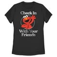 thumbnail image 1 of Women's Sesame Street Elmo Check In With Your Friends Graphic T-Shirt, 1 of 4