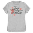 thumbnail image 1 of Women's Sesame Street Elmo How Is Everyone Doing?  Graphic T-Shirt, 1 of 4