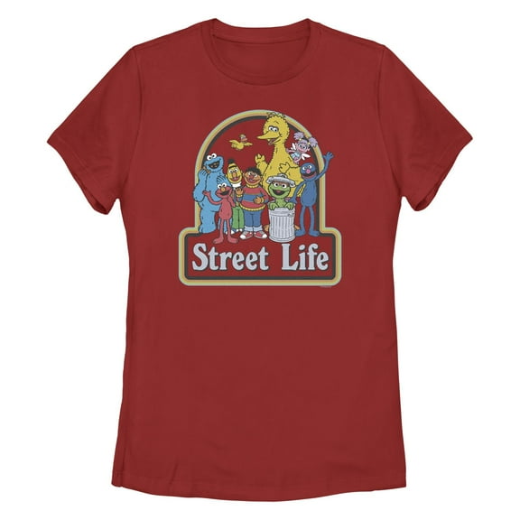 Women's Sesame Street Friends for Life Group Graphic T-Shirt