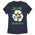 thumbnail image 1 of Women's Sesame Street Let’s All Do Our Part  Graphic T-Shirt, 1 of 4
