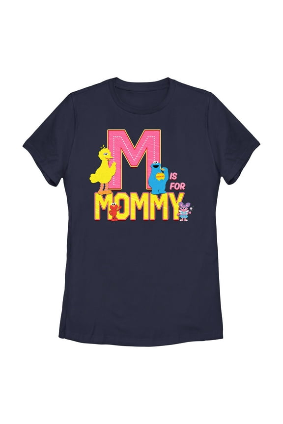 Women's Sesame Street M Is for Mommy Graphic T-Shirt