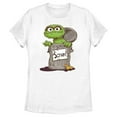 thumbnail image 1 of Women's Sesame Street Oscar Scram Sign  Graphic T-Shirt, 1 of 4