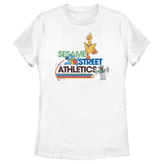 Women's Sesame Street Retro Athletics  Graphic T-Shirt