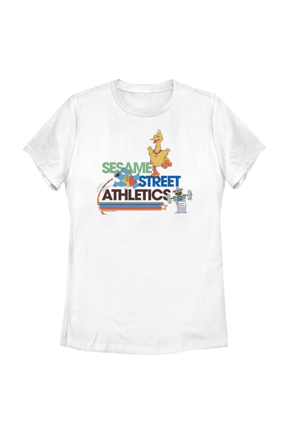 Women's Sesame Street Retro Athletics Graphic T-Shirt