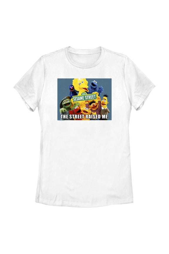 Women's Sesame Street The Street Raised Me Graphic T-Shirt