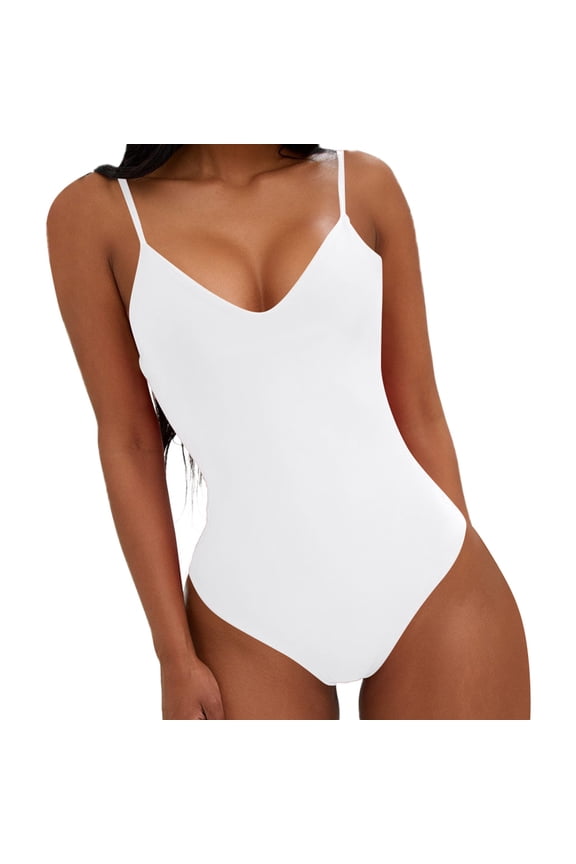 Women's Sexy Backless Neck Tie Up Swimsuit Large Size Solid Color Triangle Bikini Monokini Color Changing Shorts Sexy Man Bikini Adult Seashell Bikini Football Shirt Plus Size Bikini Top Shiny Bikini