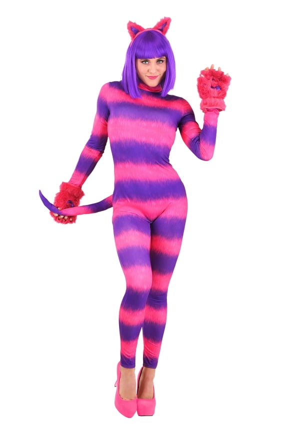 Women's Sexy Cheshire Cat Bodysuit