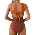 thumbnail image 1 of Women's Sexy Color Block Swimsuit, 1 of 2