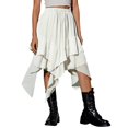 thumbnail image 1 of Women's Sexy Fringe Lace-Up Skirt - Polyester/Spandex, S-XXL Sizes, 53-57cm Length, for Carnival and Night Out, 1 of 3