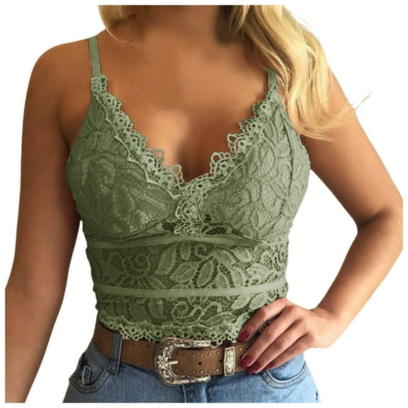 Women's Sexy Lace Bra No Underwire Comfortable Supportive Soft Stretchable Breathable Back Underwear for Daily Wear