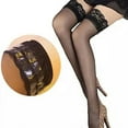 thumbnail image 1 of Women\'s Sexy Lace Top Thigh High Stockings, 1 of 7