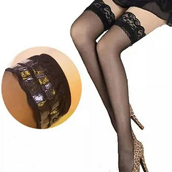 Women's Sexy Lace Top Thigh High Stockings