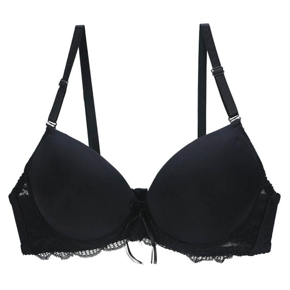 Women's Sexy Lace Underwire Bra - Shaping Cup, Adjustable Shoulder Strap