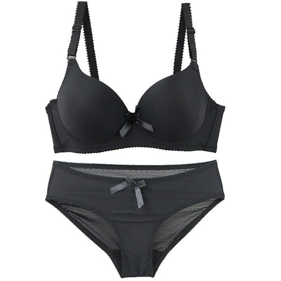 Women’s Lingerie Seamless Bra Plus Size Solid Color Soft Comfort Everyday Wear #Black,XXXL