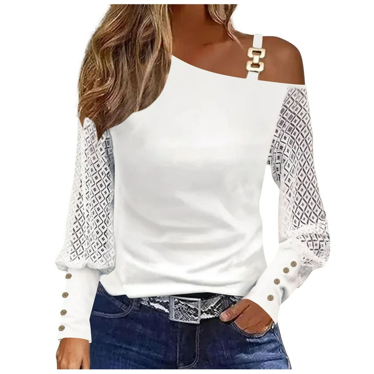 Sexy Solid Hollowed Out Off the Shoulder Tops Sexy Solid Hollowed Out Off the Shoulder Tops