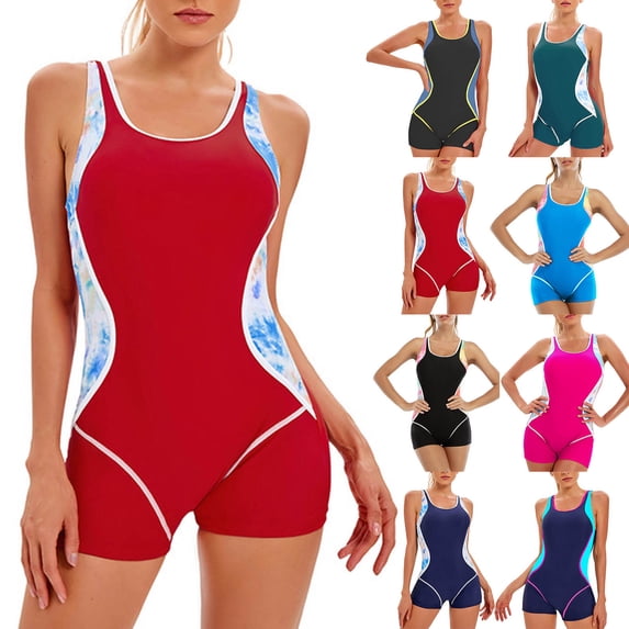 Women's Sexy One Piece Bathing Suit Color Matching Triangle Swimsuit Micro Bikini Set for Beach Pool Vacation Summer Holiday,Sky Blue,2XL
