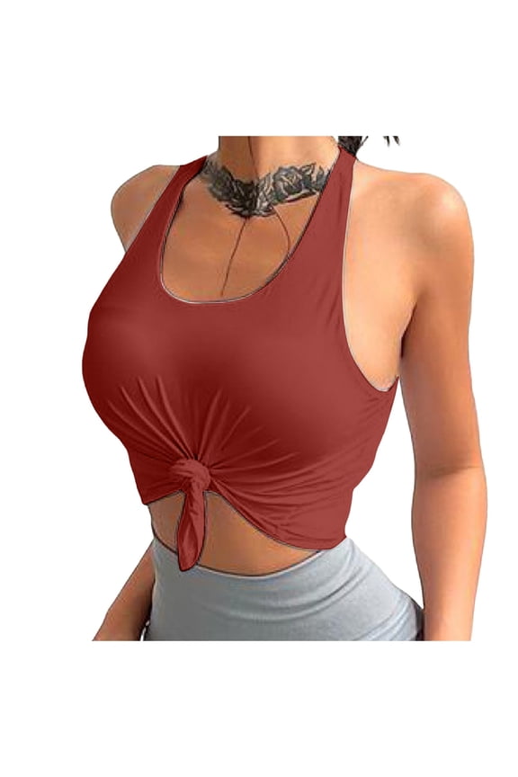 Women's Sexy Push Up Swim Top - Colored Beach Vacation Bikini with Slim Fit & Removable Padding