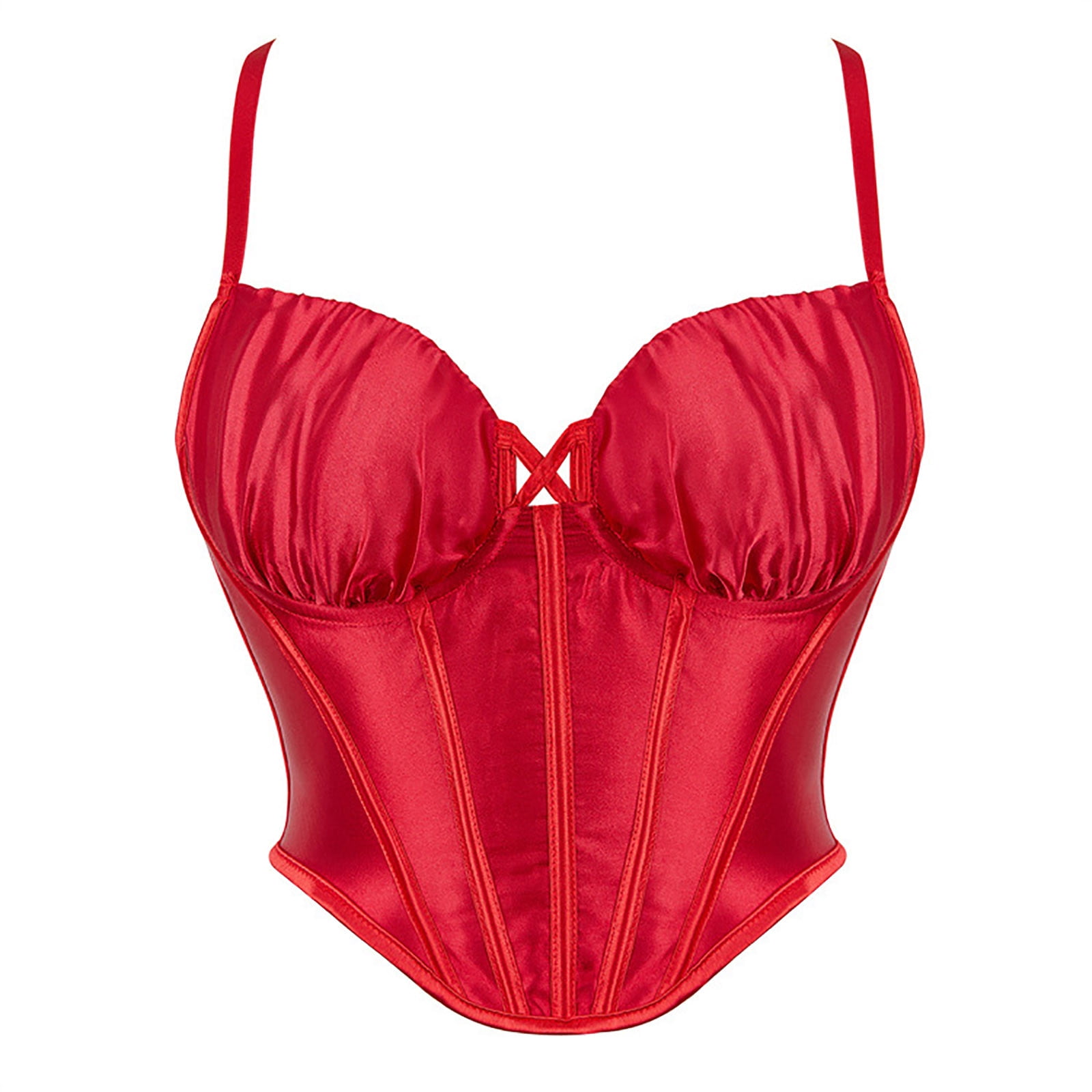 トップス miumiu corset camisole red トップス miumiu corset camisole red MIU MIU 2000's Red