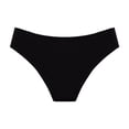 thumbnail image 1 of Women's Sexy Seamless Thong Panties Yoga Underwear Bikini String Ice Silk Comfortable Soft Breathable No Show, 1 of 1