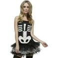 thumbnail image 1 of Fever Skeleton Tutu Costume Dress Adult Size Large, 1 of 3