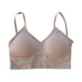 thumbnail image 1 of Women's Sexy Sports Bra - Yoga Fitness Push Up Bralette, Sleeveless Baggy Top, Polyester Fabric, All-Season Casual Wear, One Size Fits 40-70KG, 1 of 5
