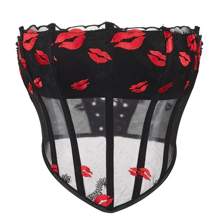 Women's Printed Sexy Corset Women's Printed Sexy Corset