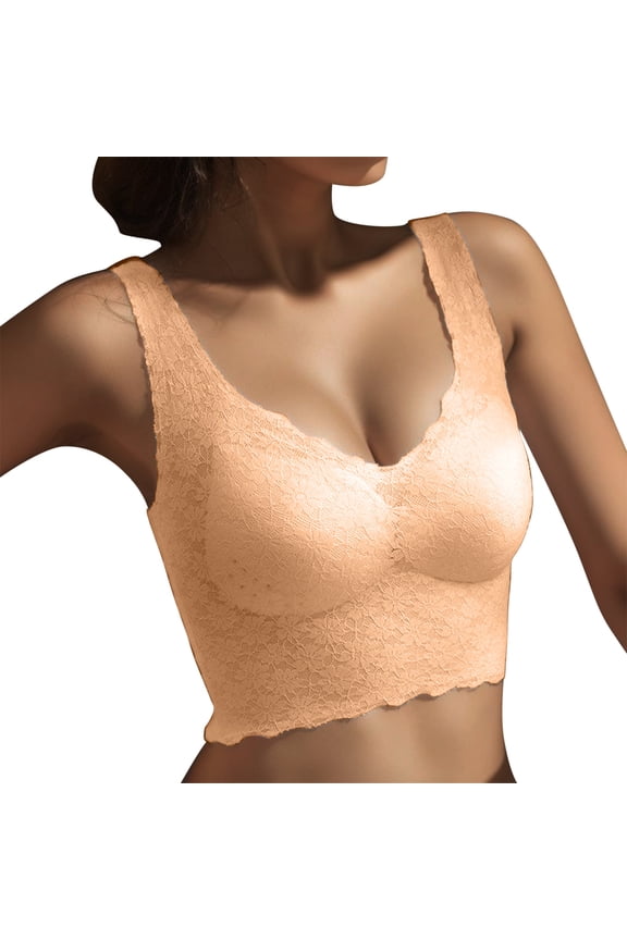 Women's Sexy U Shaped Backless Bra No Underwire Comfortable Summer Bralette Thin Soft Support Elegant Design