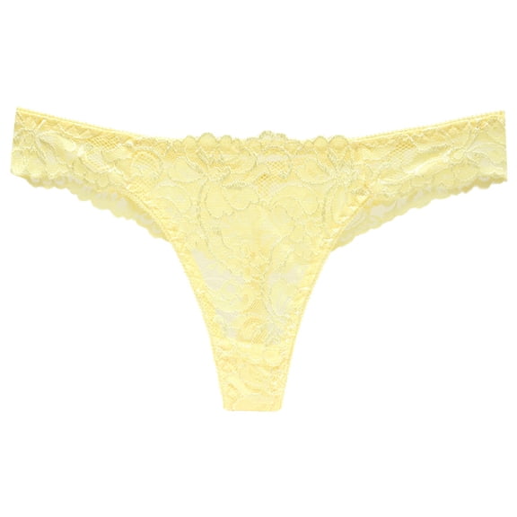 Women's Sexy Underpants Thong Panties Low Waist Lace Briefs Underwear