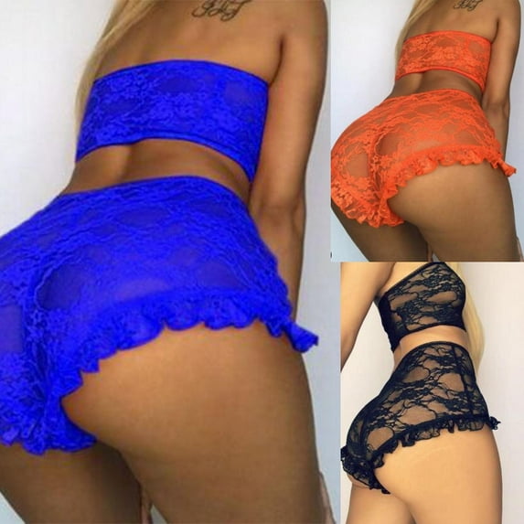Women's Sexy Underwear Sexy Temptation Lace Split Underwear