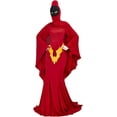 thumbnail image 1 of Adult Women Shadow Weaver Red Long Dress Full Set with Mask and Robe, 1 of 7