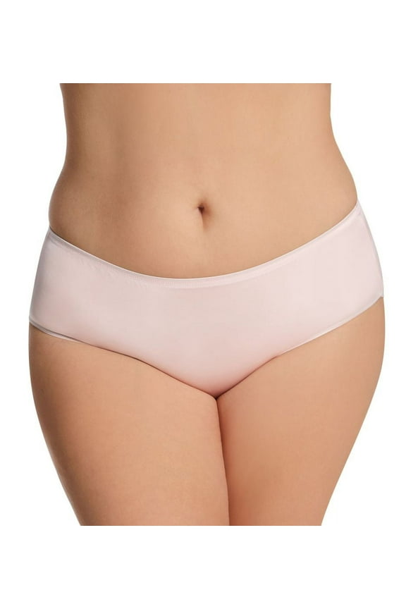 Women's Shadowline 11032X Plus Nylon Hidden Elastic Hipster Panty (Blush 11)