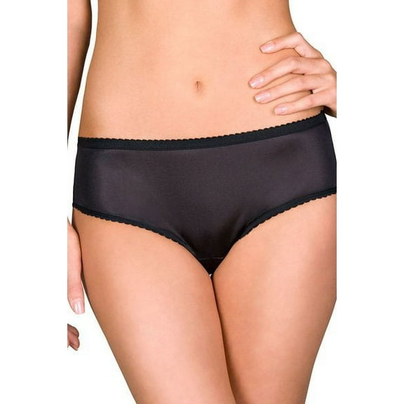 Women's Shadowline 11042 Nylon Classics Hipster Panty (Ivory 6)