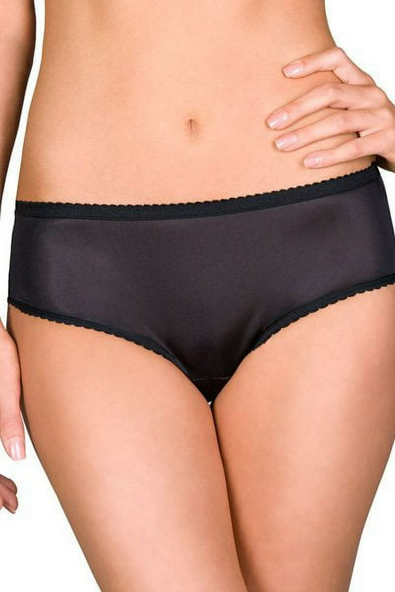 Women's Shadowline 11042P Plus Size Nylon Classics Hipster Panty (White 11)