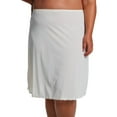 thumbnail image 1 of Women's Shadowline 11625X Plus 25 Inch Flare Daywear Half Slip (Ivory 2X), 1 of 4