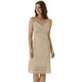 thumbnail image 1 of Women's Shadowline 1302 Snip-it 28 Inch Slip (Nude 40), 1 of 2
