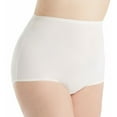 thumbnail image 1 of Women's Shadowline 17005P Plus Size Spandex Classics Brief Panty (Ivory 2X), 1 of 4